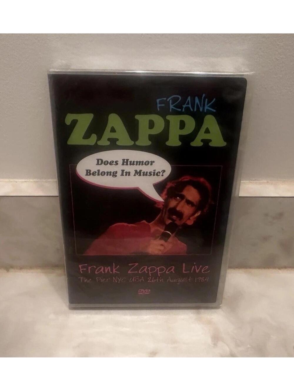 Frank Zappa - Does Humour Belong In Music (DVD, 2004, Virgin) Brand New SEALED